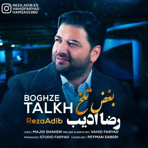 دانلود آهنگ رضا ادیب به نام بغض تلخ